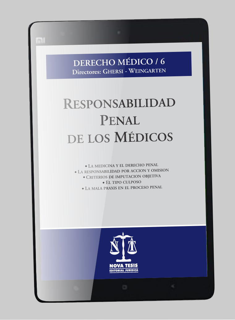 Derecho mdico 6. Responsabilidad penal de los mdicos